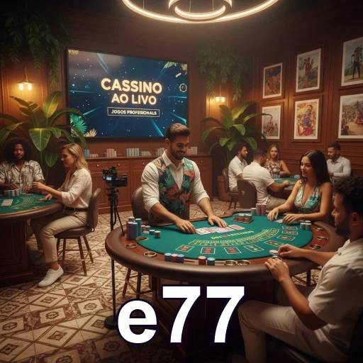 Tela do app e77 com controle de oferta e saque