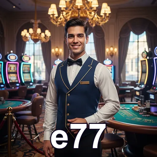 Tela de suporte no app e77 com ajuda rápida mobile