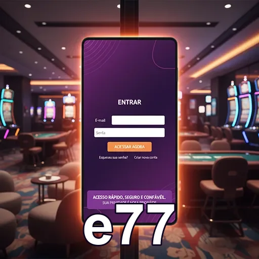 Tela de FAQ do e77 com dúvidas frequentes organizadas